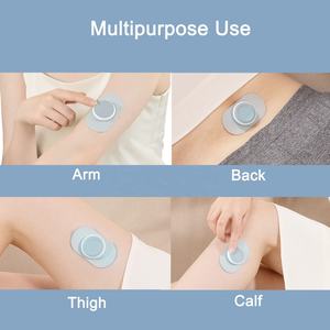 Yiran nueva máquina TENS para aliviar el dolor de hombros y cuello, masajeador de pulso para cintura y espalda, recargable por USB con parche de masaje de carga - Product Image 6