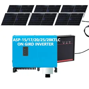 Onduleur solaire 20000w avec mppt produit en chine, 20kw, 22kva, 32a, onduleur solaire à onde sinusoïdale pure