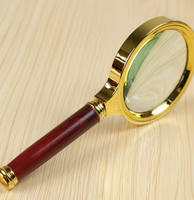 Plastic Handheld Magnifier Reading Magnifying Glass