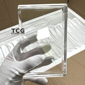 Étui de présentation en acrylique premium pour cartes de collection TCG, cartes sportives rares et cartes de jeu, compatible avec les cartes Pokémon <span class=keywords><strong>2021</strong></span> - Product Image 4