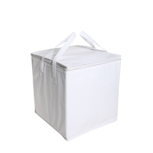 Bolsa refrigeradora con cremallera impermeable de papel de aluminio de Color personalizado, mantenimiento fresco, aislamiento térmico para uso en el almuerzo al aire libre refrigerado - Product Image 5