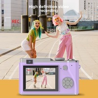 Kamera Digital CMOS Retro Tema Kucing 48MP 7x Zoom Optik HD Layar 2.4 Inci Self Timer Hadiah Fotografi Perjalanan Pelajar