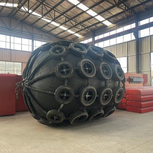 ISO Certified Marine Pneumatic Fender Reinforced <b>Rubber</b> Cushion for Ship Salvage Wharf Bulk Sale - Product Image 1