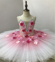 New Flower Fairies Design Ballet Tutu-30 Performance pour filles Porter un justaucorps élégant et un tutu dans des styles complémentaires