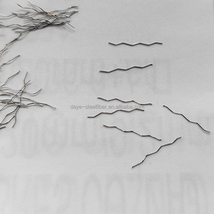Aguja Ondulada de Microfibra de Acero Inoxidable 304 de Forma Sinuosa 13/0.2 para Hormigón <span class=keywords><strong>Refractario</strong></span> - Product Image 1