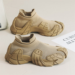 Chaussures de sport respirantes personnalisées bon marché en stock, chaussures de marche, chaussures à plateforme, baskets - Product Image 6