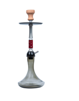Shisha narguilé une grande barre de fumée avec plusieurs trous pour fumer Stock narguilé