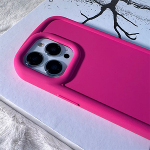 เคสโทรศัพท์ซิลิโคนสีลูกกวาดแบบเรียบง่ายสำหรับ <span class=keywords><strong>iPhone</strong></span> 15 14 13 12 11Pro ฝาหลังแบบนิ่มกันกระแทกกันกระแทก - Product Image 2