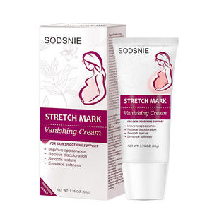 有机妊娠纹消除疤痕霜素食紧致乳液与乳木果油抗妊娠纹治疗霜 - Product Image 1