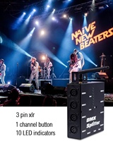 Amplificateur répartiteur DMX 8 voies Pknight, émetteur sans fil 2.4G, 8 sorties optiquement isolées, éclairage de scène LED