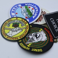 Écussons et écussons de logo personnalisés brodés Écussons tactiques brodés à repasser pour vêtements, sac à dos, T-shirt
