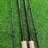 Canne à pêche en carbone Leiqiang transfrontalière pour lancer longue distance, action XXH, réglage rigide, pour leurres Black Fish, 118 cm, utilisation mer/lac