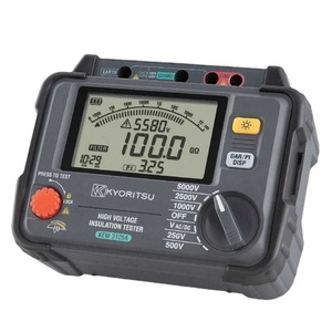 Kyoritsu High Voltage Insulation <b>Tester</b> KEW 3125A 500V Digital Resistance Meter Japan - Product Image 4