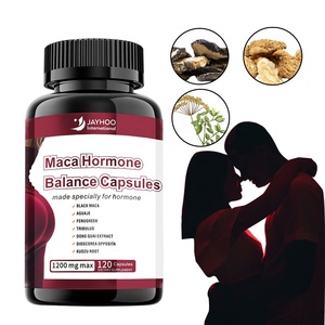 OEM/Schwarz-Rote Maca-Wurzel Potenzkapseln für Männer, Erektionsförderer, Natürliche Kräuterergänzung zur Gesäßvergrößerung für Frauen - Product Image 2
