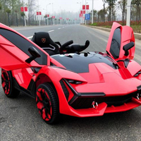 Voiture électrique pour enfants à double porte avec télécommande, batterie 12V, Chine 2024