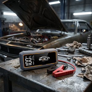 Arrancador de Coches Multifunción con Banco de Energía USB de 12800mAh, Corriente Máxima de 2800A y Luz LED - Product Image 1