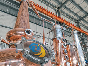 Rum cuivré de 1200 litres whisky encore commercial distillant du gin - Product Image 3