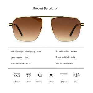 Venta <span class=keywords><strong>al</strong></span> por mayor gafas de sol polarizadas clásicas con <span class=keywords><strong>lentes</strong></span> UV400 Marco de pilotaje aéreo de moda hombres mujeres Tac Material lente Logo lente - Product Image 6