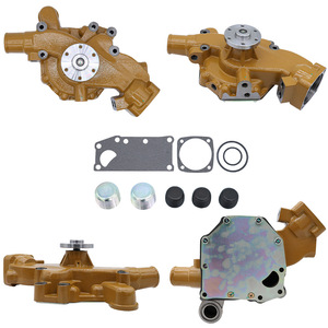 Bomba de agua para Komatsu S6D95 PC200 6209611100, pieza de repuesto para maquinaria de construcción, color amarillo, nuevo ajuste OEM - Product Image 4