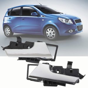 Chevrolet Aveo 2007-2011 Right Inner <b>Door</b> <b>Handle</b> 96462710 Chrome Interior <b>Replacement</b> Part - Product Image 1