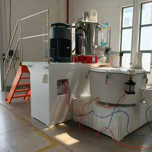 Fosita 200/500เครื่องผสมผงพีวีซีทรงกรวยสกรูคู่ความเร็วสูงเครื่องทำไอเย็นสเตนเลสสตีลอัตโนมัติ - Product Image 1