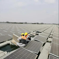 Centrale solaire flottante énergie eau système de montage de panneau photovoltaïque supports de montage flottants solaires