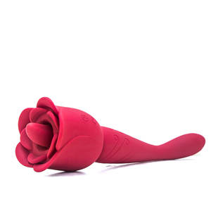 Fabricante al por mayor <span class=keywords><strong>Red</strong></span> Rose Sexy Vibrator <span class=keywords><strong>Dildo</strong></span> Woman's Licking Vibrator Toy - Product Image 5