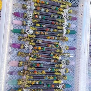 Bacchetta Magica in Cristallo Naturale all'Ingrosso per Giochi di Ruolo per Bambini e Artigianato con Pietre Energetiche Ispirata a <span class=keywords><strong>Harry</strong></span> <span class=keywords><strong>Potter</strong></span> - Product Image 3