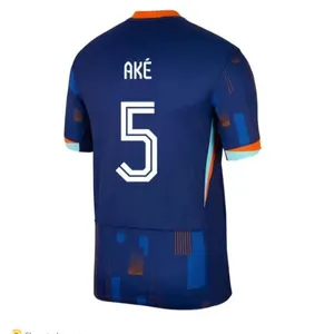 2024新赛季泰国优质欧洲杯荷兰足球球衣MEMPHI XAVI GAKPO荷兰俱乐部足球衫