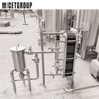 Système de brasserie commercial 2000L en acier inoxydable 304, équipement de brassage personnalisé pour brasserie et pub