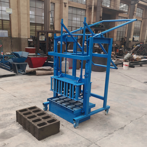 Hot Sale No Electricity Manual Brick Making Machinery Multi-function Hollow Concrete Block Machine - Product Image 4