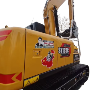 La pequeña excavadora Sany sy135c es de alta eficiencia y ahorra energía - Product Image 1