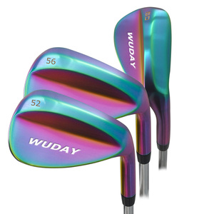 Cale de golf Lob à l'approche du sable OEM Cale de golf galvanoplastie colorée personnalisée - Product Image 1