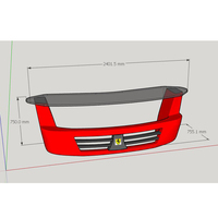 Table en verre design créatif bureau en demi-cercle pour PDG en forme de voiture bureau de direction de luxe rouge à vendre