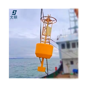 Nhà máy tùy chỉnh 1800 mét rotomized có thể nhìn thấy biển đèn hiệu polyethylene đánh dấu cảnh báo phao <span class=keywords><strong>Marine</strong></span> <span class=keywords><strong>Navigation</strong></span> phao với đèn năng lượng mặt trời - Product Image 2