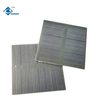 Chargeur solaire portable d'extérieur 4V IP65, modules de panneaux solaires PET 0,4W, panneau solaire PET laminé en nid d'abeille ZW-5050-4V