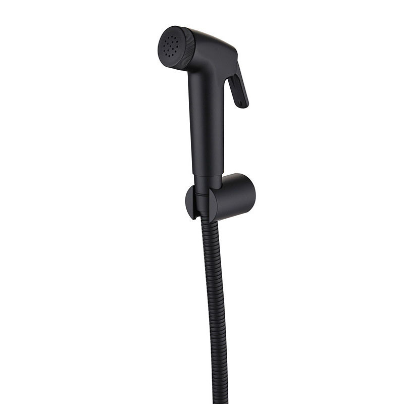 2021 New product wholesale ABS toilet bidet sprayer gun handheld black bidet shower