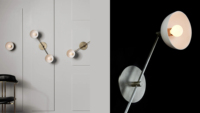 Lámparas de Techo y Apliques de Pared XZ America, Estilo Vintage Retro, Decorativas para Interiores, Diseño Desestructurado Oscuro, Latón Envejecido, LED, 2 Apliques