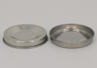 Boîte tubulaire en papier rond personnalisé, pièces, conteneur en plastique, emballage, couvercle surélevé en étain