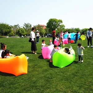 Sofá inflable perezoso reclinable portátil, saco de dormir de aire de playa plegable para acampar y festivales de música para uso en exteriores e interiores - Product Image 5