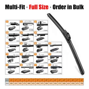 Generale motori in gomma tergicristallo General Motors Multi Silicone tergicristallo parabrezza - Product Image 3