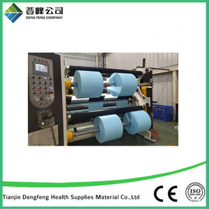 Rollo de papel para cubierta de sofá, mesa de <span class=keywords><strong>examen</strong></span>, rollo de papel médico, papel higiénico, Material laminado de 1/2 capas, pulpa de madera virgen - Product Image 3