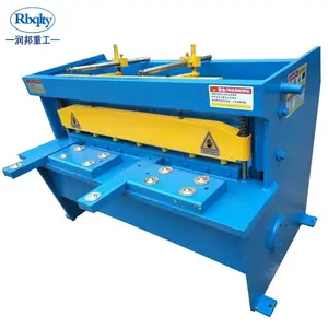 Electric cutter manual sheet metal shear small guillotine electric shearing machine for cutting steel plate