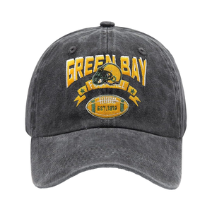 Gorras <span class=keywords><strong>de</strong></span> Béisbol Bordadas Estilo Vintage Lavadas, Unisex, Ajustables, <span class=keywords><strong>de</strong></span> PVC, <span class=keywords><strong>de</strong></span> 6 Paneles, para Hombre y Mujer - Product Image 1