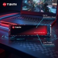 Taimi M.2 NVMe PCIe 3.0 SSD 256 Go Prêt à l'emploi Disque SSD Interne pour Ordinateur Portable de Jeu et PC de Bureau – Expédition Express