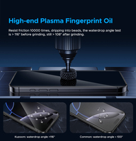 KUZOOM Corning Verre Trempé Anti-explosion Protection d'écran tactile sensible pour tous les iPhone pour 17 Pro Max 18 Pro 18 Pro Max