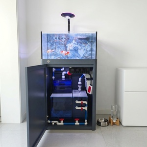 Acuario de Vidrio Cuadrado/Rectangular de 60CM, Juego Completo de 280L, Ecológico, Ultra Silencioso, Ligero, Tamaño Personalizado Disponible - Product Image 1