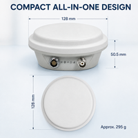Récepteur d'antenne intelligent GNSS RTK multifréquence avec IMU 4G CAN pour la navigation des robots et des véhicules