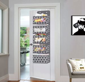 Over the Door Hanging Organizer-Eco-friendly Durable Pantry Closet Storage with 5 Large Pockets for Clothing Tools & Bedding - Product Image 6