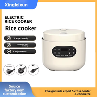 Cuisinière à riz électrique mini 3L avec contrôle par micro-ordinateur, cuve antiadhésive, multifonction, intelligente, pour la cuisine à domicile